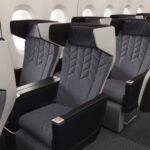 British Airways new World Traveller Plus premium economy cabin on the Airbus A380